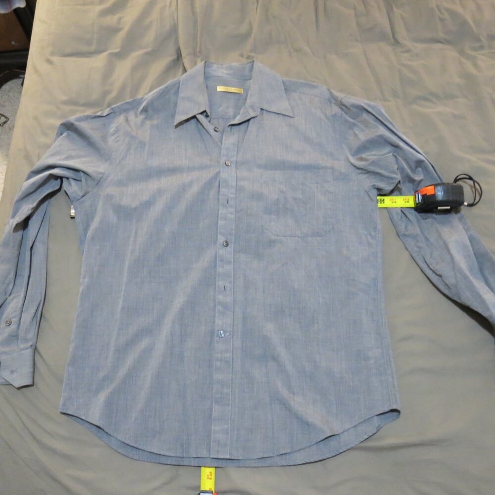 Donna Karan Dress Shirt 16, 36/37 Grey